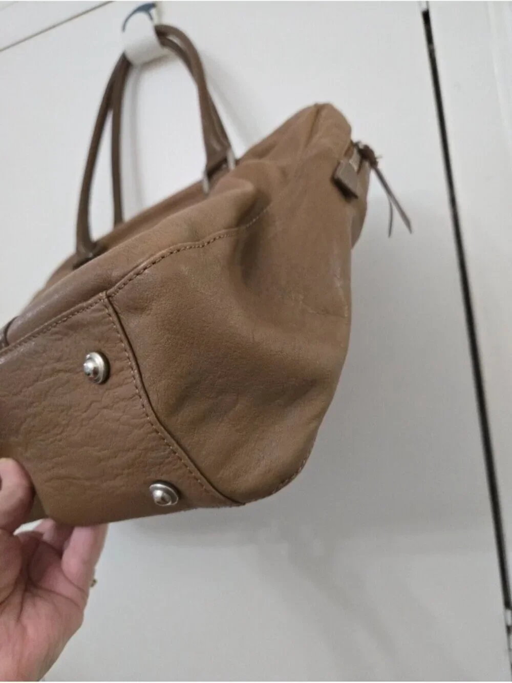 Paul Smith Leather Briefcase / Work Bag – Brown and Tan